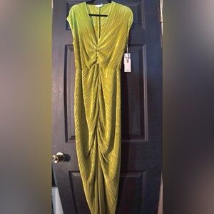 Good American Green Maxi Dress